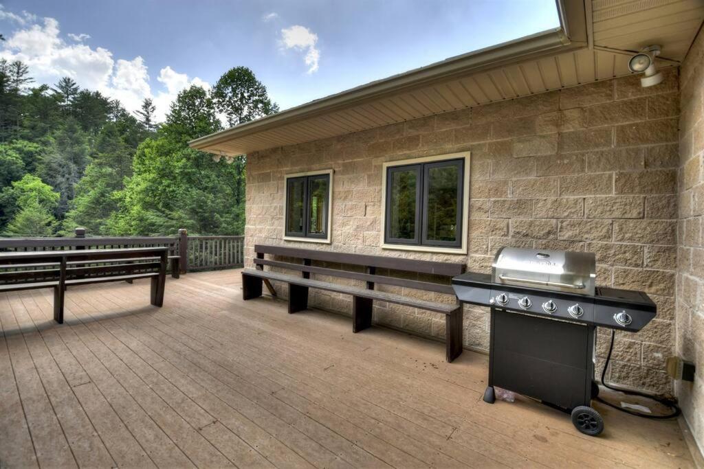 The Chariot - Creek Front With Hottub, Fire Pits, Billiards, Ev Charger - Sandalwood Stays Blue Ridge Exteriér fotografie