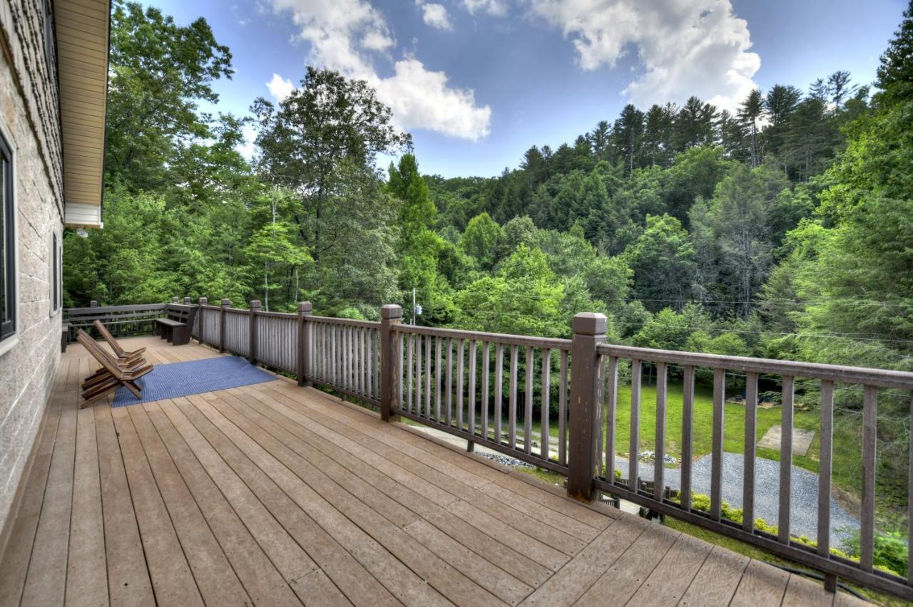 The Chariot - Creek Front With Hottub, Fire Pits, Billiards, Ev Charger - Sandalwood Stays Blue Ridge Exteriér fotografie